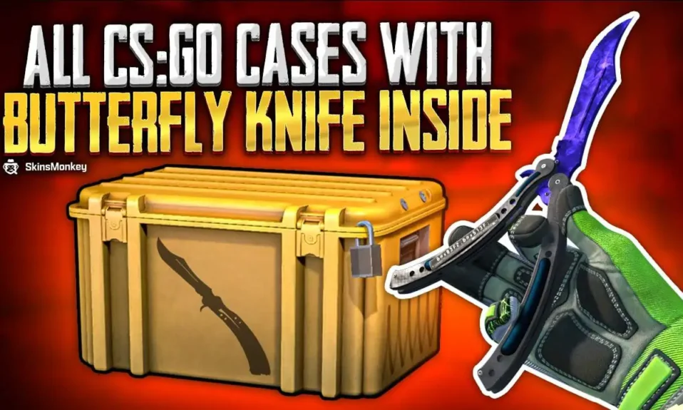 Best CS2 Cases with Butterfly Knife