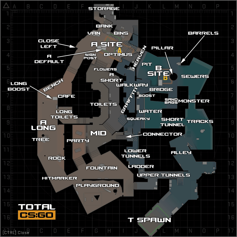 Master Overpass Callouts in CS2
